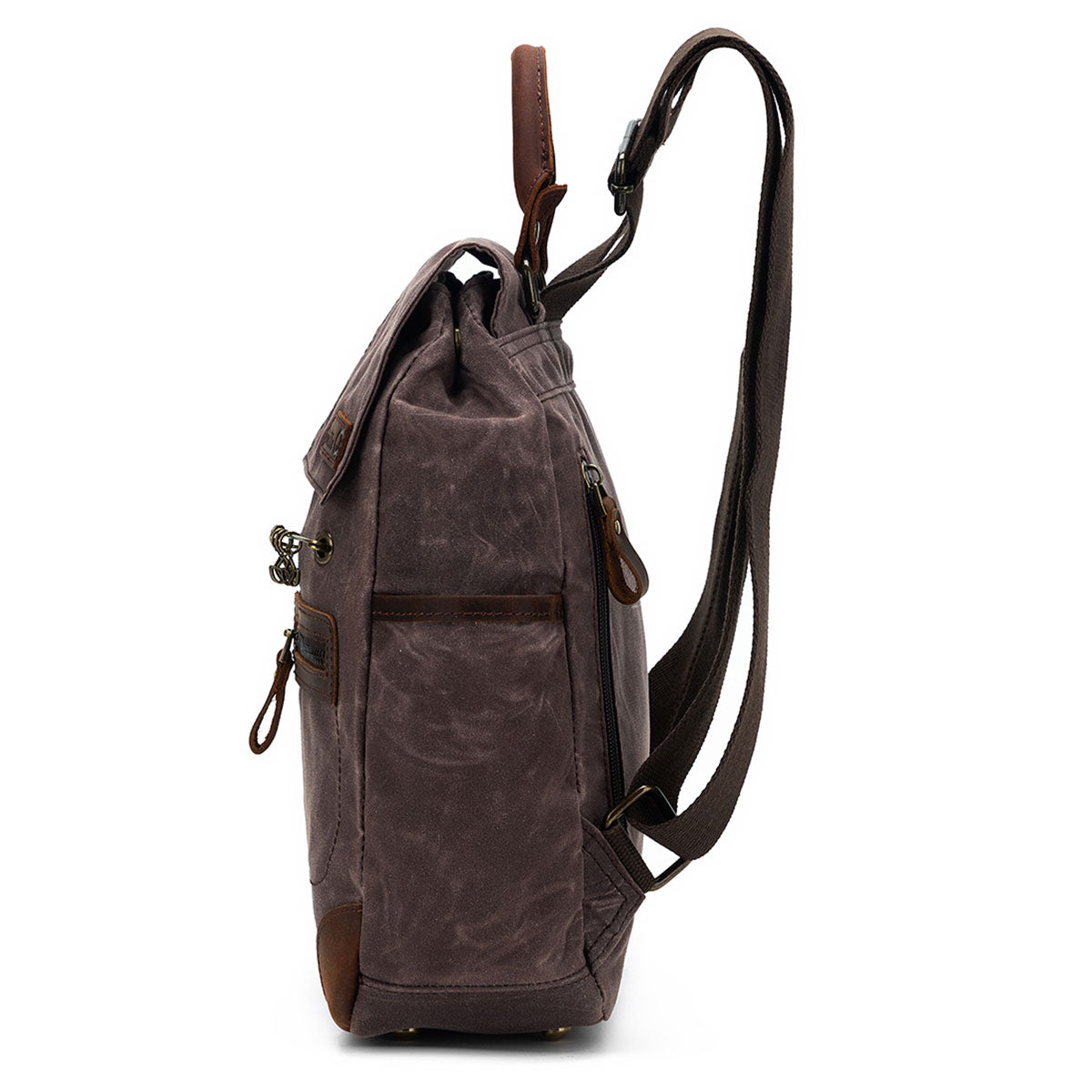 della Q Maker's Midi Backpack - Cocoa - Extra Image