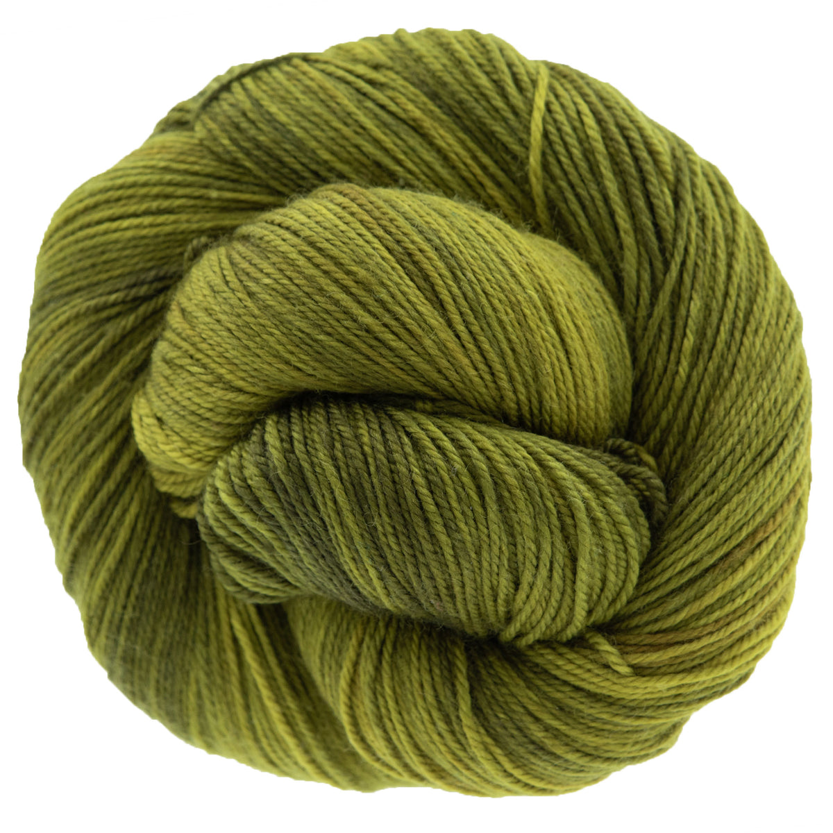 Dream in Color Smooshy Yak Yarn - Scorched Lime - Zoom Image
