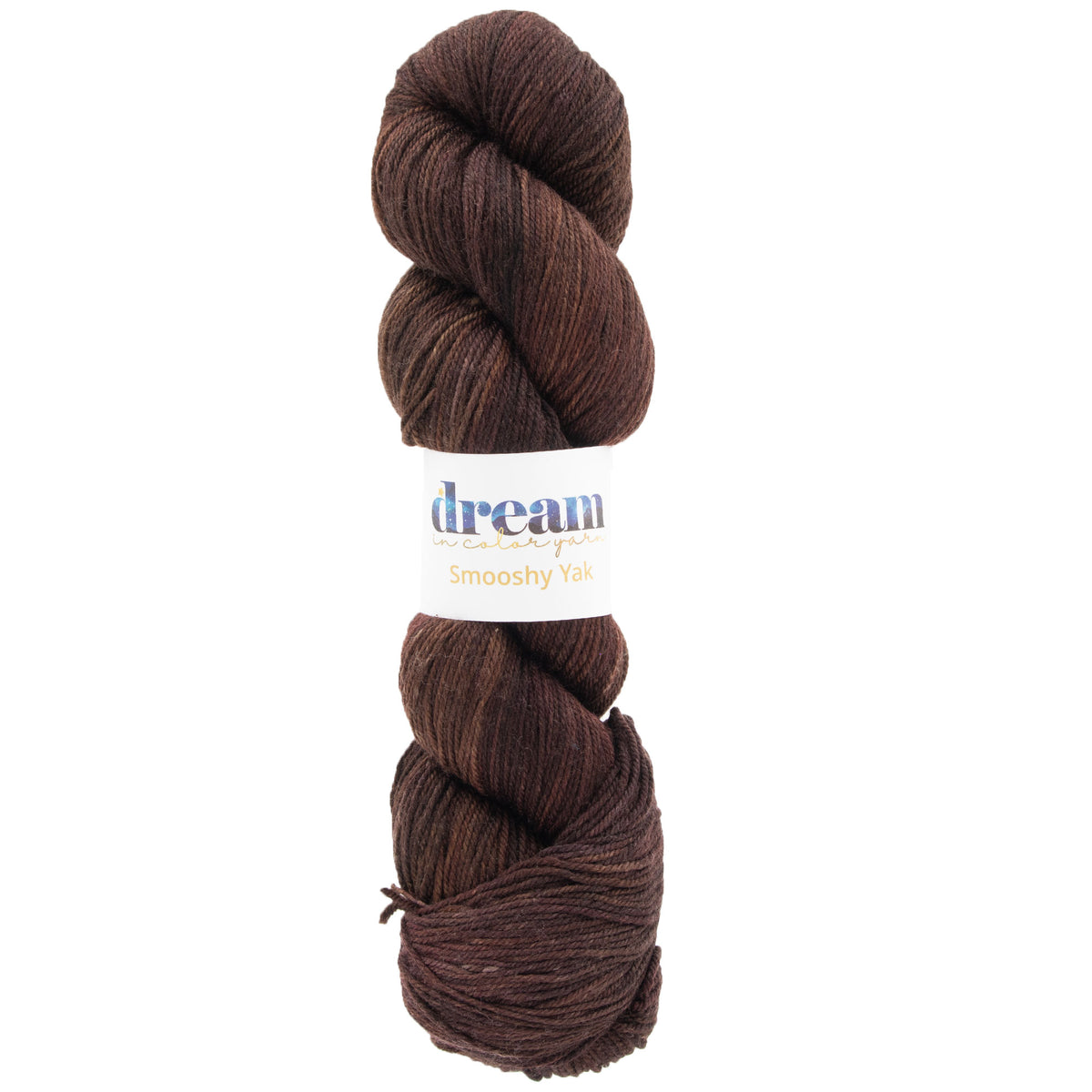 Dream in Color Smooshy Yak Yarn - Brownie - Zoom Image
