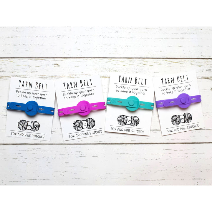Fox & Pine Stitches Yarn Belts - Blue - Extra Image