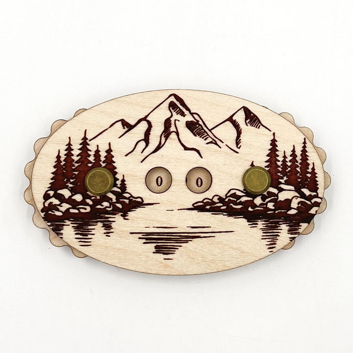 Sunrise Grove Row Counter - Stitch Mountain - Maple Wood - Zoom Image