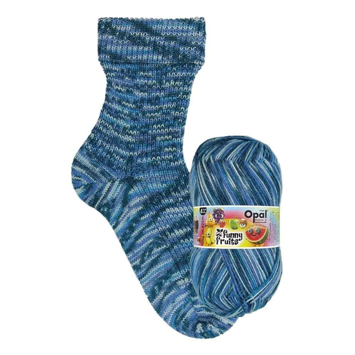 Opal Funny Fruits Yarn - 11411 - Zoom Image