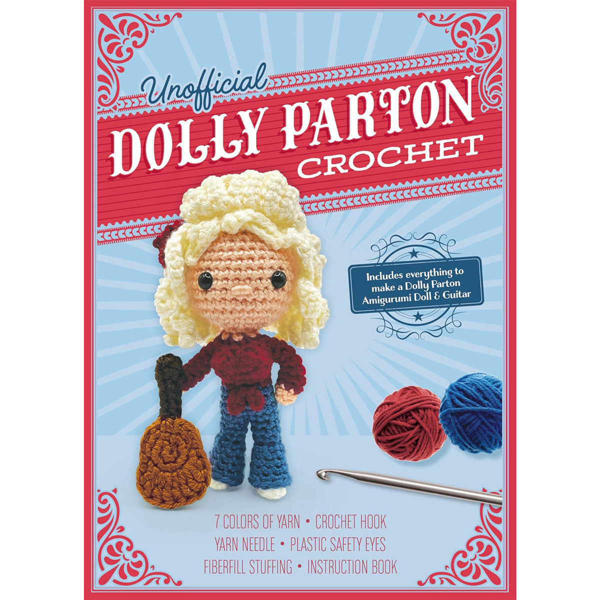 Chartwell Books Unofficial Crochet Kits - Dolly Parton - Extra Image
