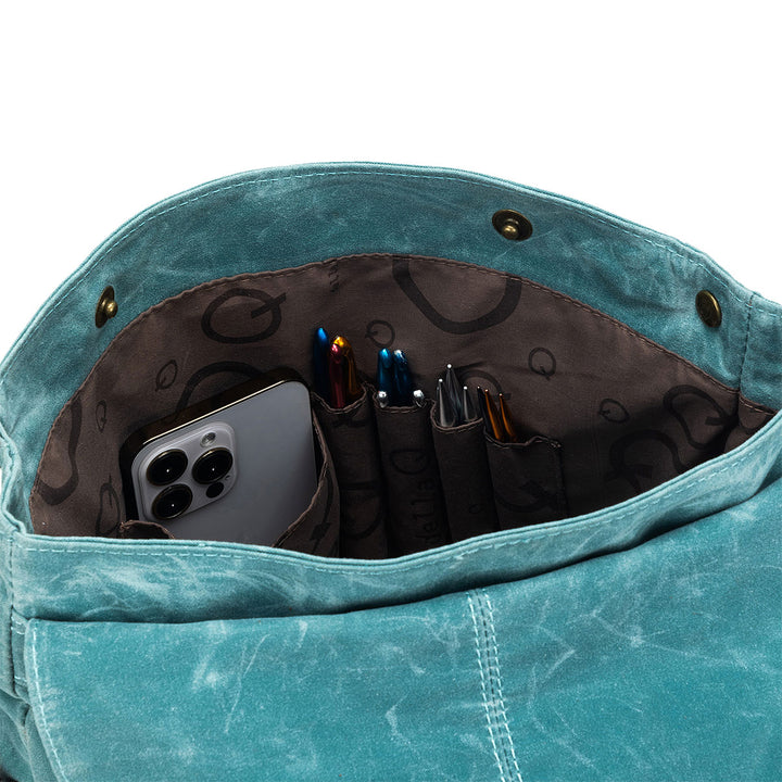 della Q Maker's Midi Backpack - Teal - Extra Image