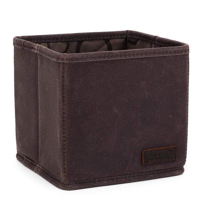 della Q Maker's Canvas Cubbies (Set of 2) - Cocoa - Extra Image