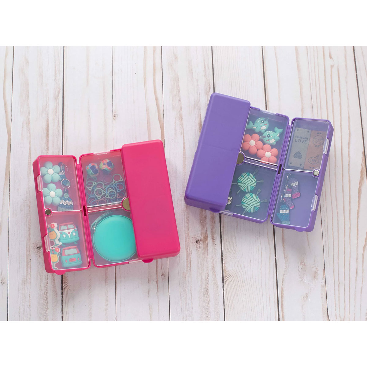 Fox & Pine Stitches Notion Nooks - Teal - Extra Image