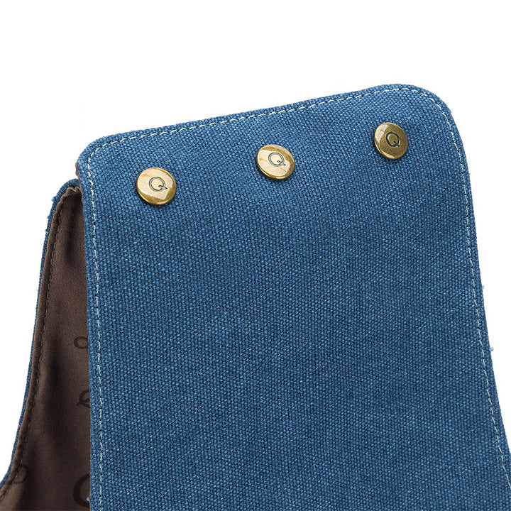 della Q Nora Bucket Bag - Indigo (Pre-Order) - Extra Image