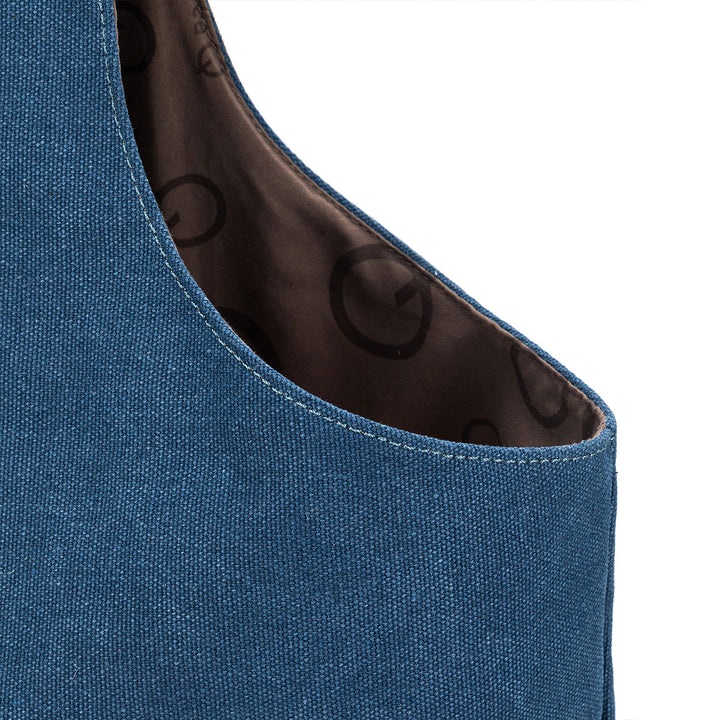 della Q Nora Bucket Bag - Indigo (Pre-Order) - Extra Image
