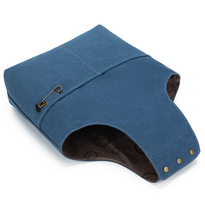 della Q Nora Bucket Bag - Indigo (Pre-Order) - Extra Image