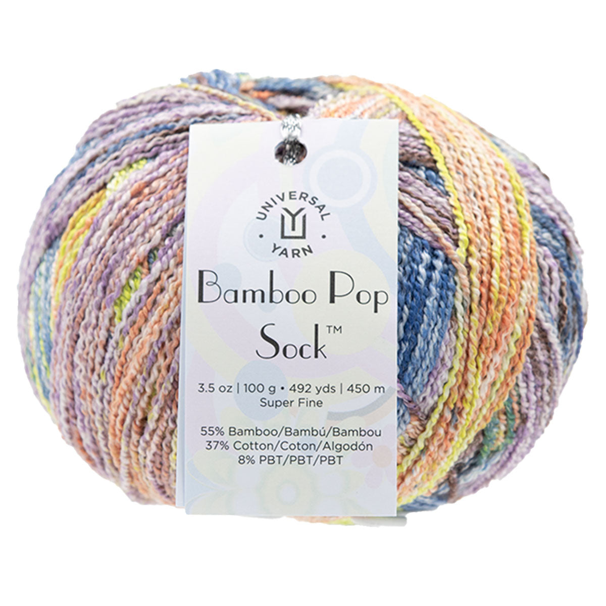 Universal Yarn Bamboo Pop Socks Yarn - 803 Bayou - Extra Image