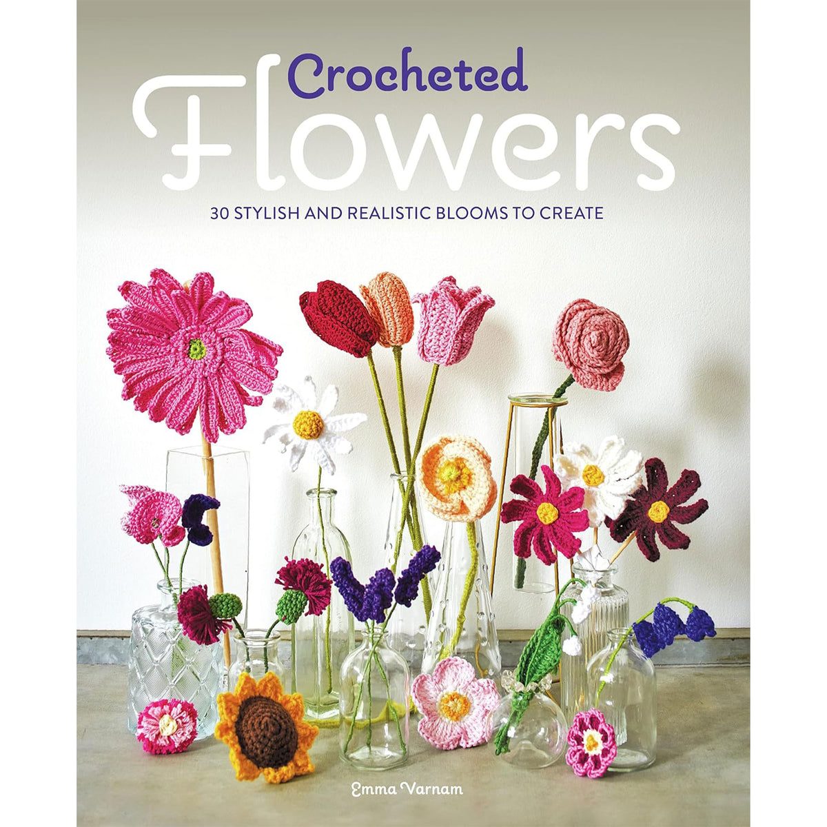Emma Varnam Books - Crocheted Flowers - Zoom Image
