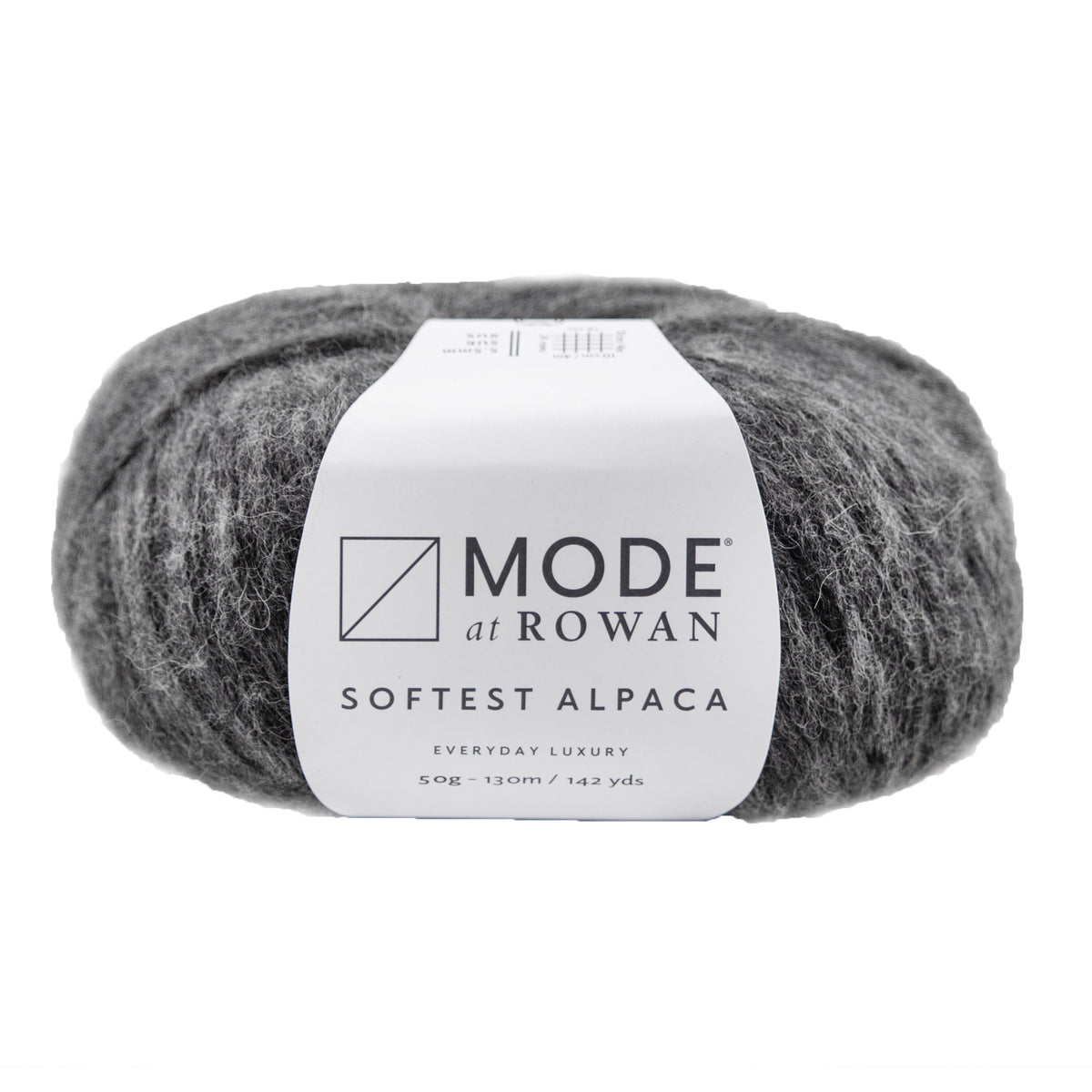 Rowan Mode Softest Alpaca Yarn - 012 Ash - Zoom Image
