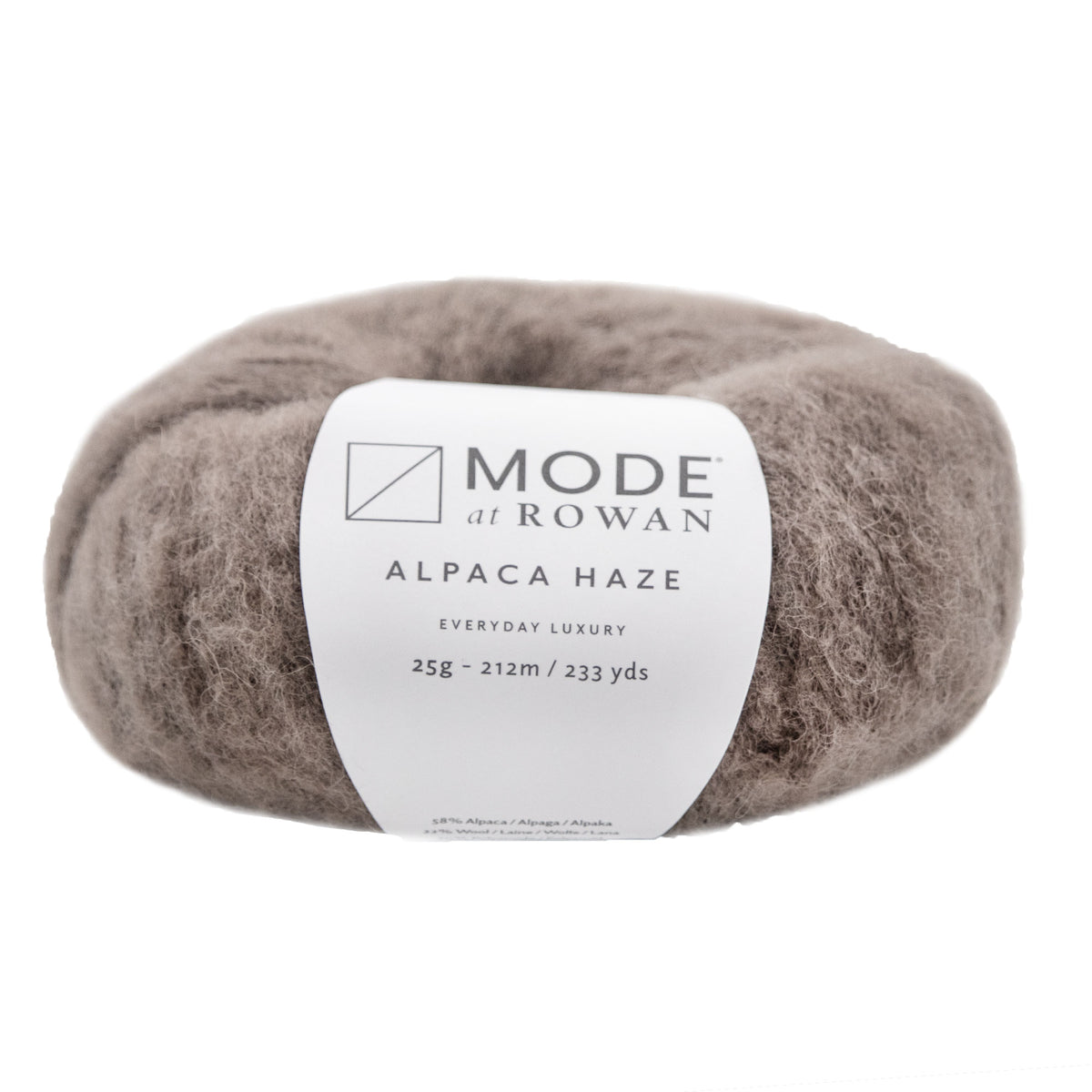 Rowan Mode Alpaca Haze Yarn - 015 Mink - Zoom Image
