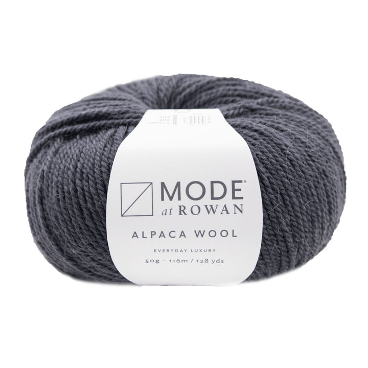 Rowan Mode Alpaca Wool Yarn - 010 Carbon - Zoom Image