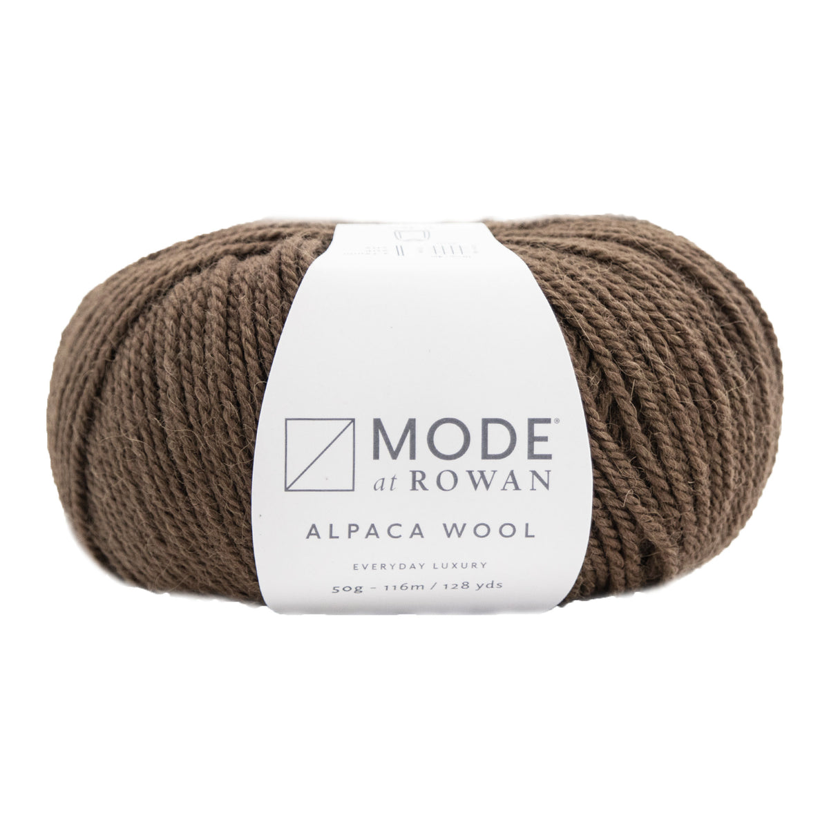 Rowan Mode Alpaca Wool Yarn - 016 Walnut - Zoom Image
