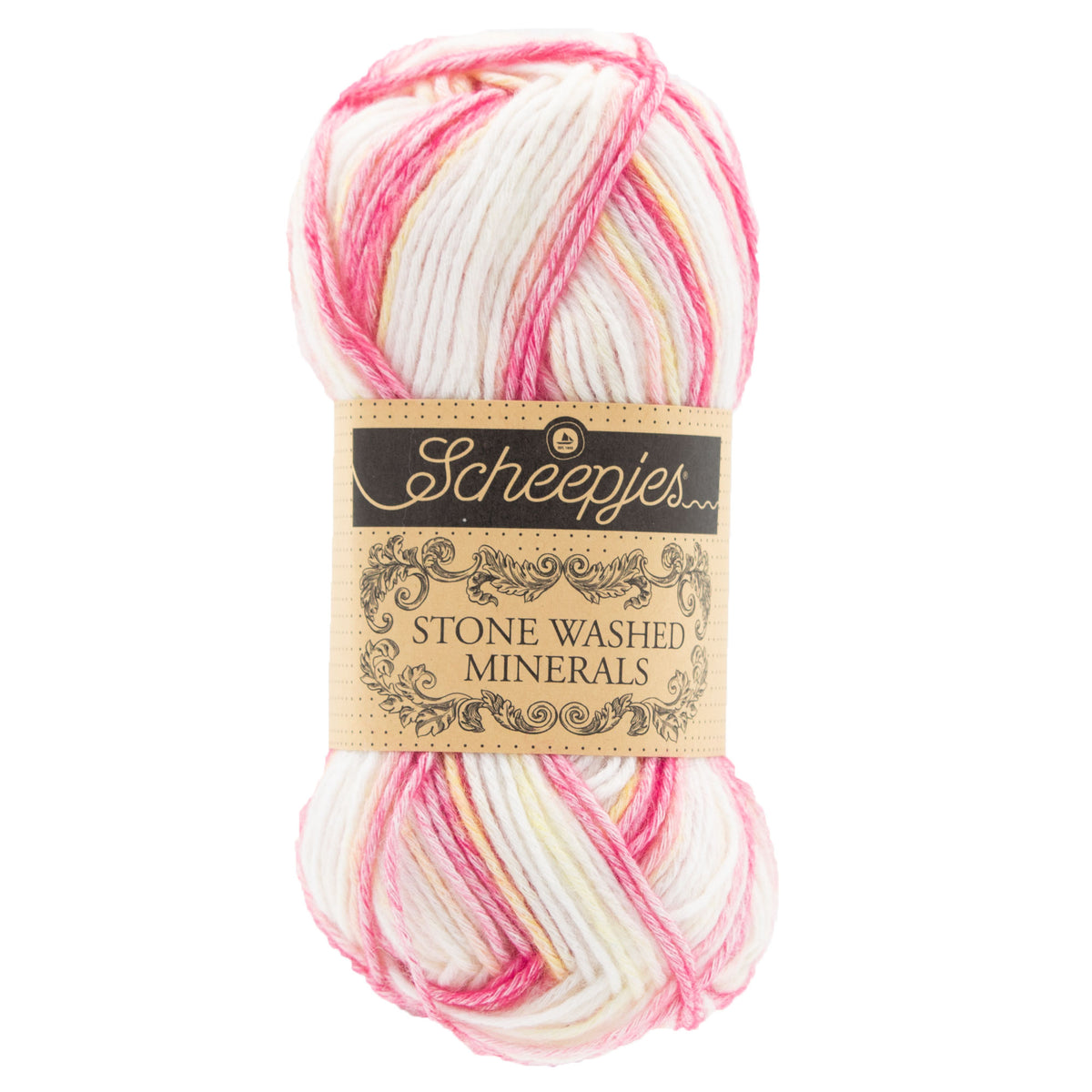 Scheepjes Stone Washed Minerals Yarn - 908 Rhodonite Radiance - Zoom Image
