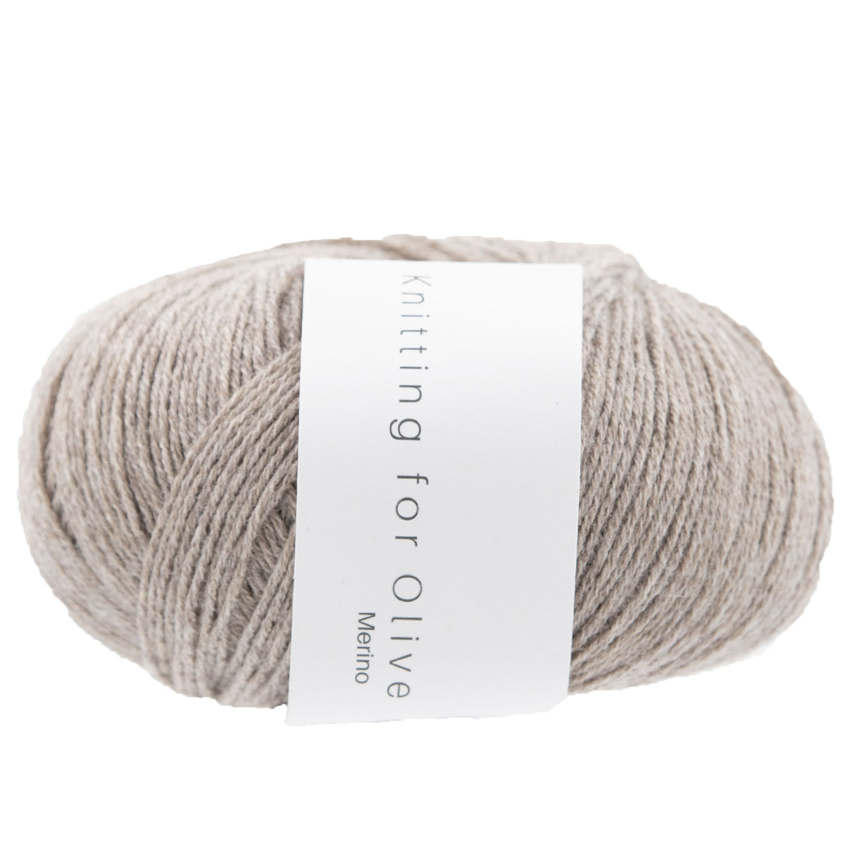 Knitting for Olive Merino Yarn - Oatmeal - Zoom Image
