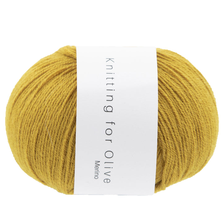 Knitting for Olive Merino Yarn - Mustard - Zoom Image
