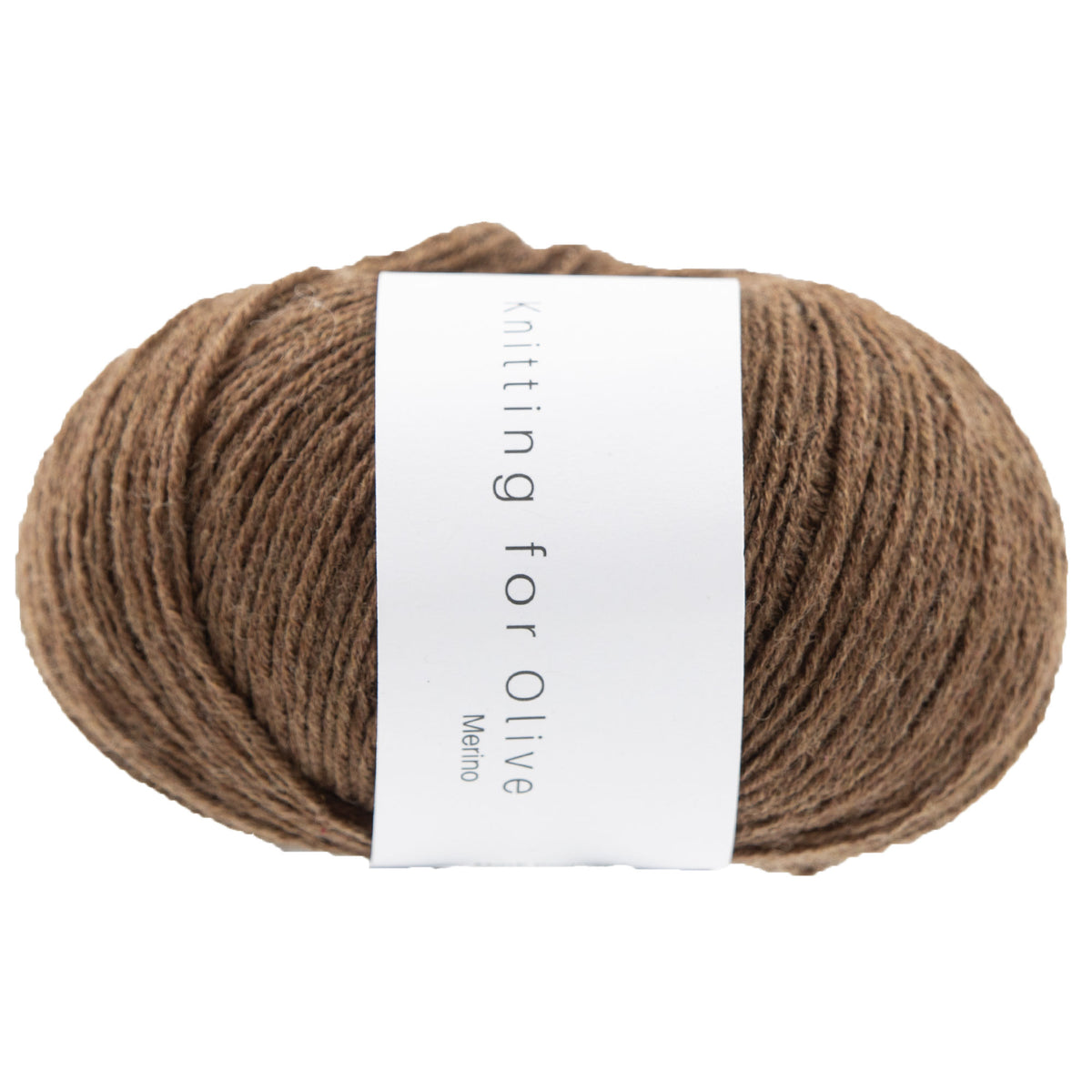 Knitting for Olive Merino Yarn - Dark Cognac - Zoom Image
