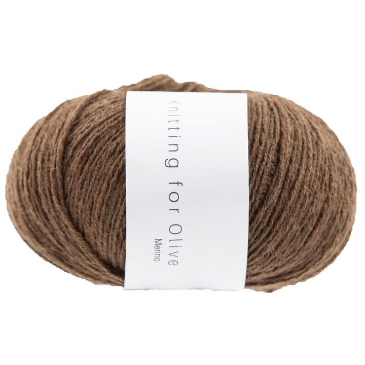 Knitting for Olive Merino Yarn - Dark Cognac - Zoom Image