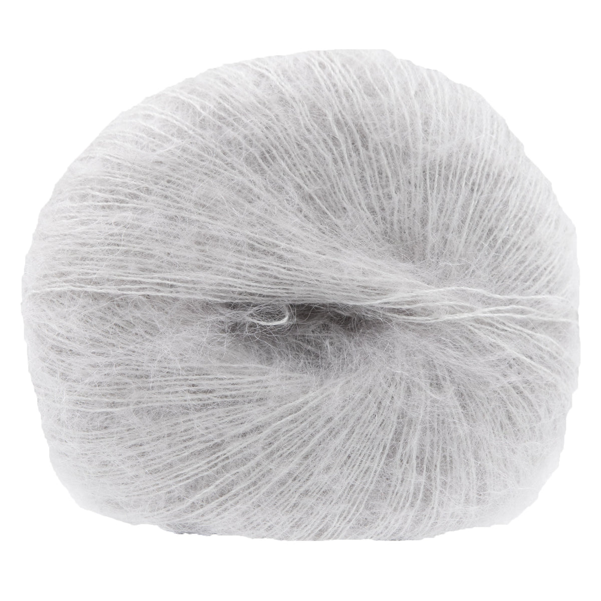 Knitting for Olive Soft Silk Mohair Yarn - Pearl Gray - Zoom Image
