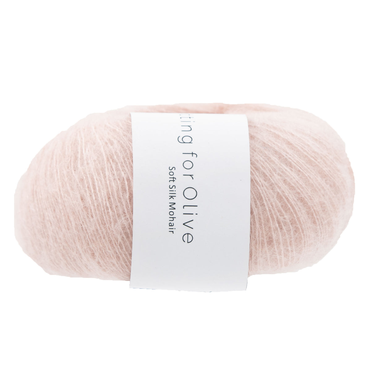 Knitting for Olive Soft Silk Mohair Yarn - Soft Rose - Zoom Image
