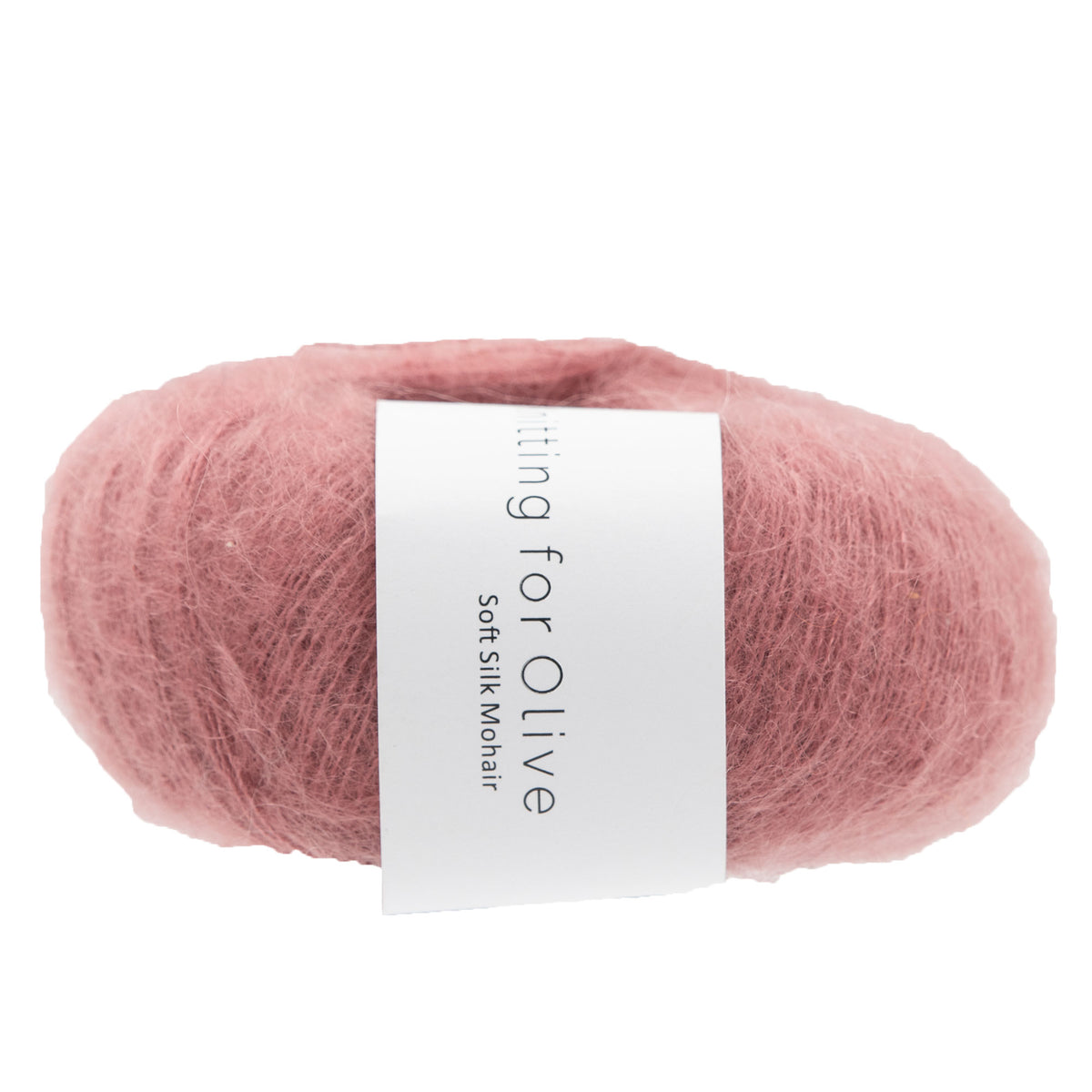 Knitting for Olive Soft Silk Mohair Yarn - Plum Rose - Zoom Image
