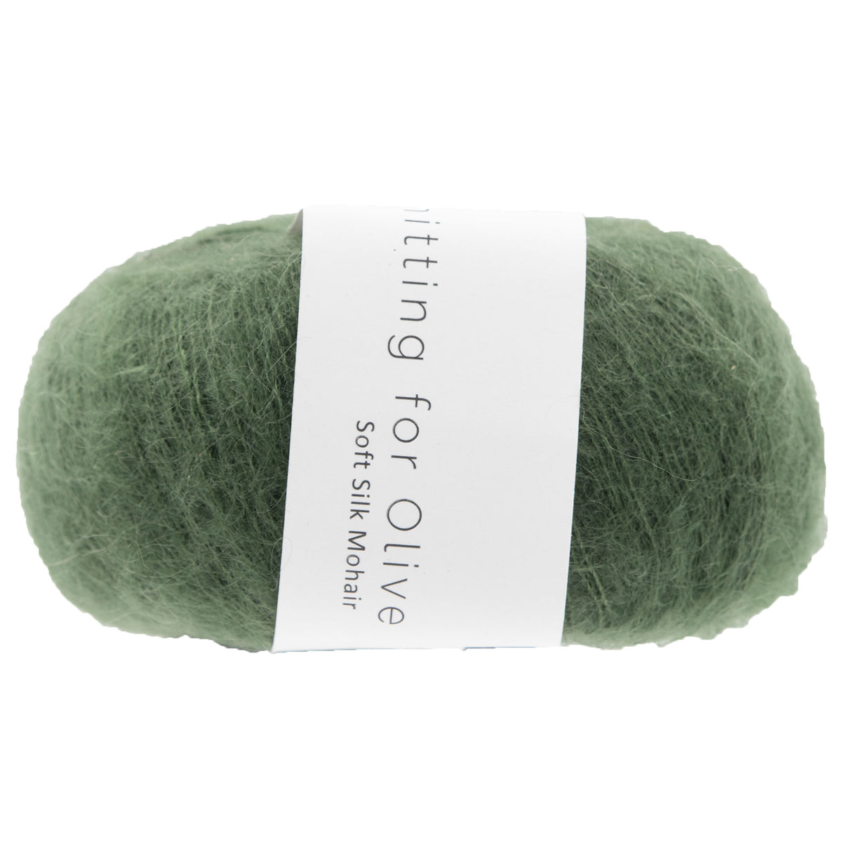 Knitting for Olive Soft Silk Mohair Yarn - Bottle Green - Zoom Image
