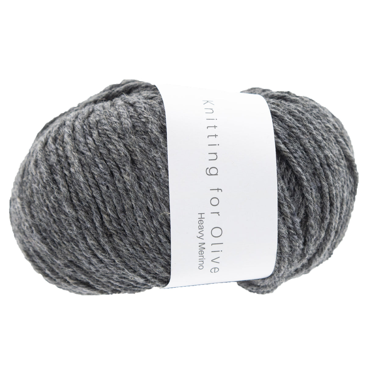 Knitting for Olive Heavy Merino Yarn - Thunder Cloud - Zoom Image
