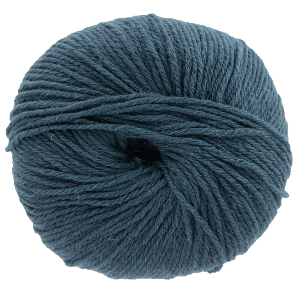 Knitting for Olive Heavy Merino Yarn - Deep Petroleum Blue - Zoom Image
