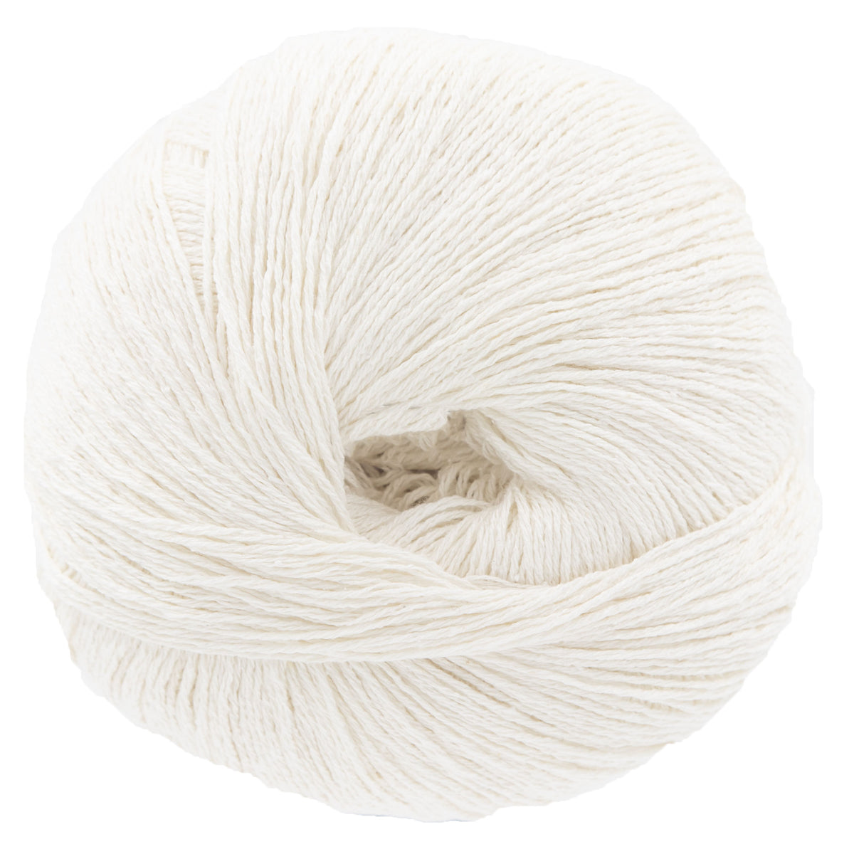 Knitting for Olive Pure Silk Yarn - Cream - Zoom Image
