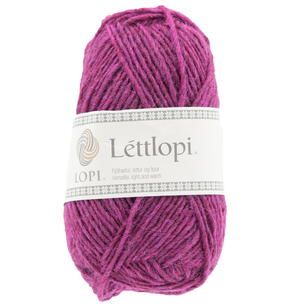 Lopi Lettlopi Yarn - 1705 Royal Fuchsia - Zoom Image
