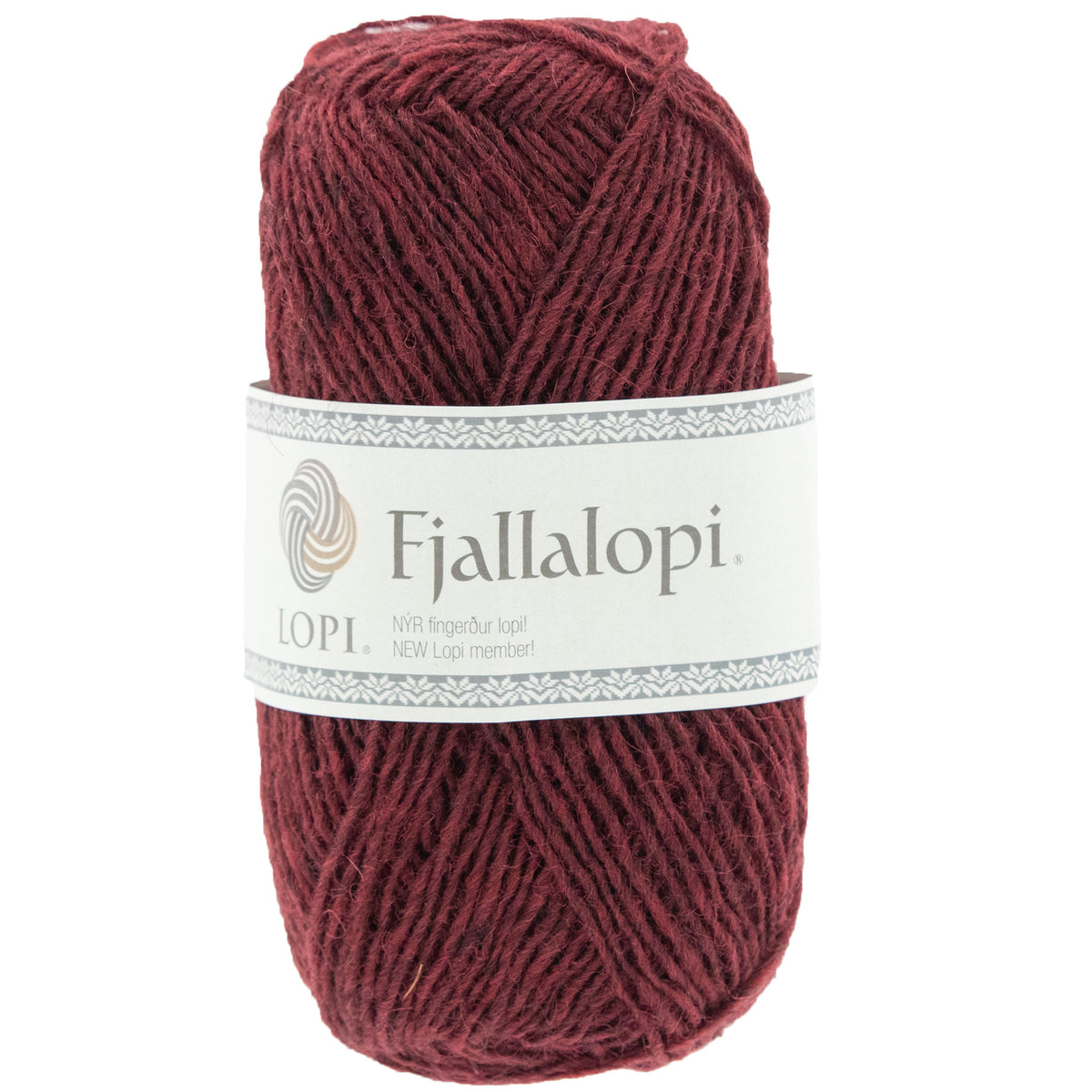 Lopi Fjallalopi Yarn - 3060 Maroon - Zoom Image
