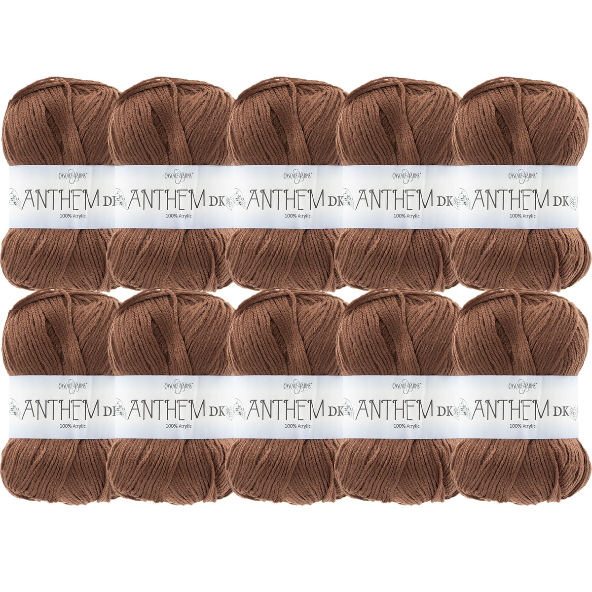 Cascade Yarns Anthem DK Yarn - 43 Tortioseshell - 10-Pack - Zoom Image