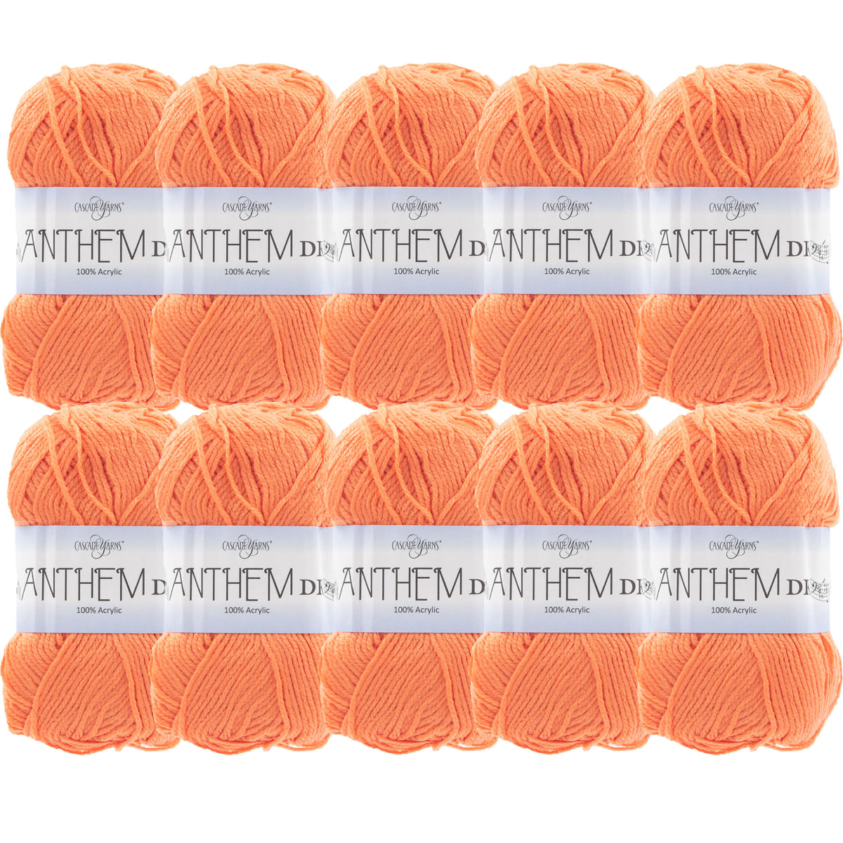 Cascade Yarns Anthem DK Yarn - 45 Autumn Sunset - 10-Pack - Zoom Image