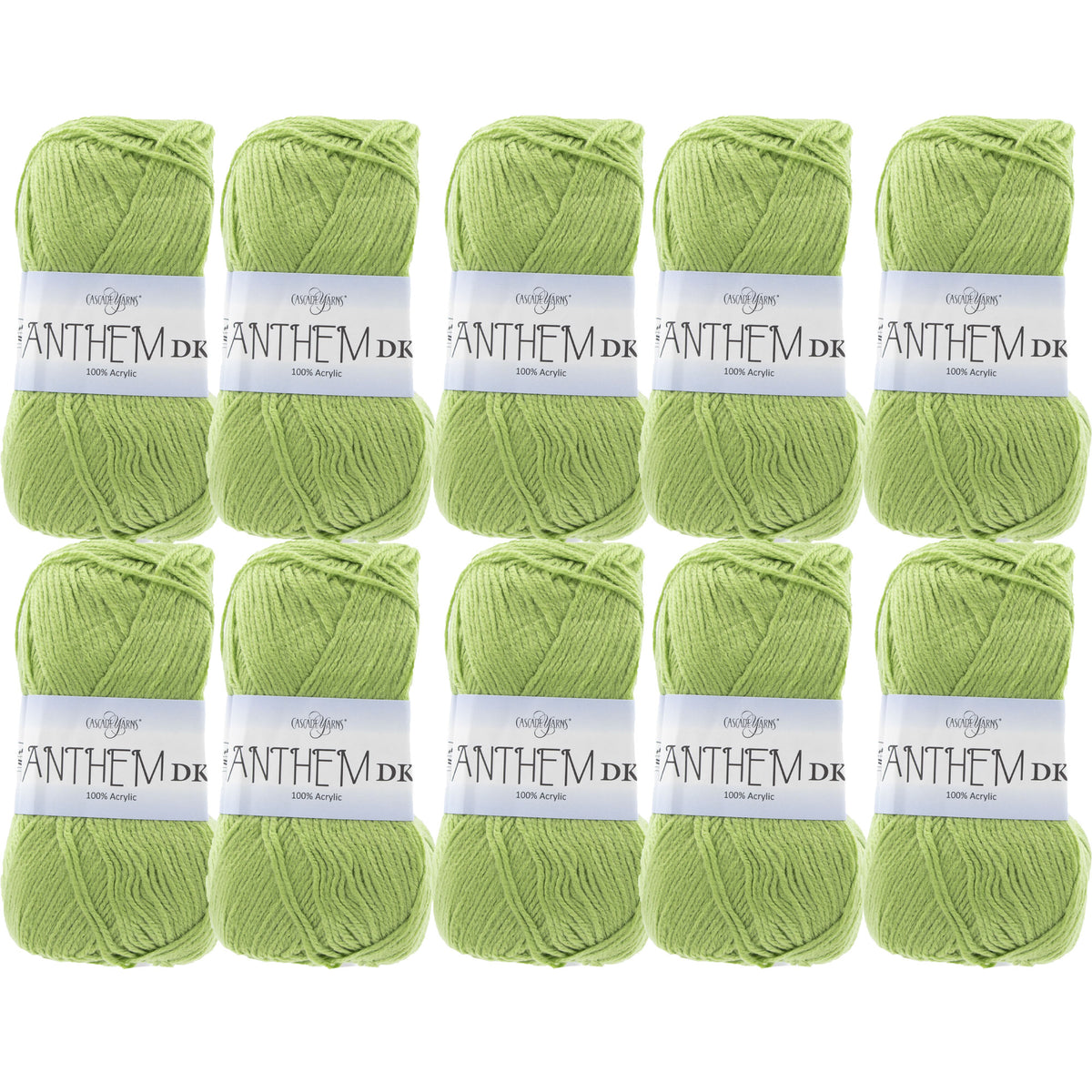 Cascade Yarns Anthem DK Yarn - 80 Fern - 10-Pack - Zoom Image
