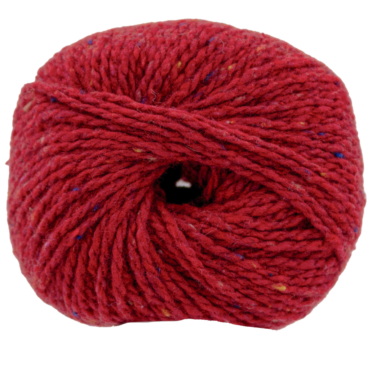 Berroco Millstone Tweed Yarn - 11150 Ruby - Zoom Image
