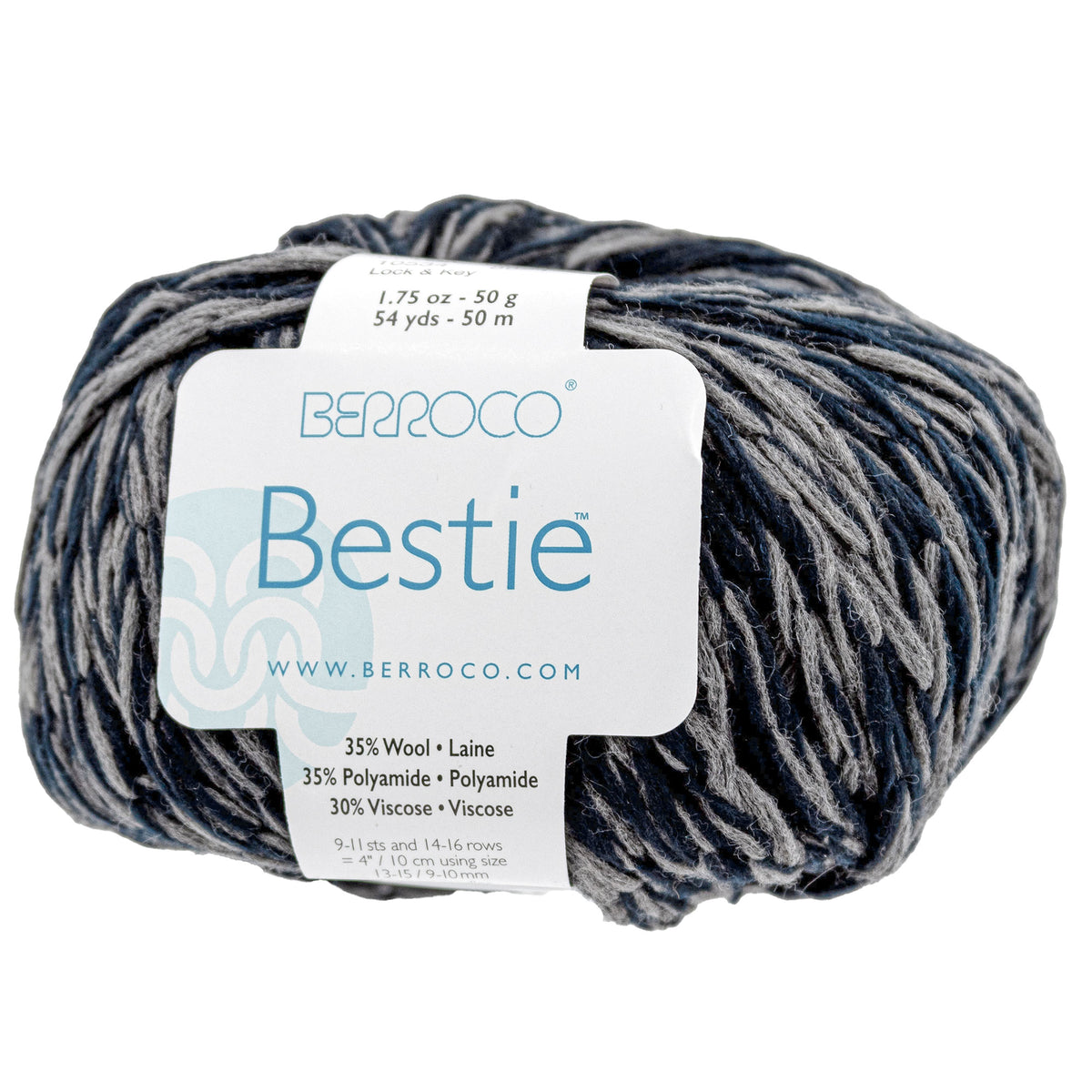 Berroco Bestie Yarn - 10534 Lock & Key - Zoom Image
