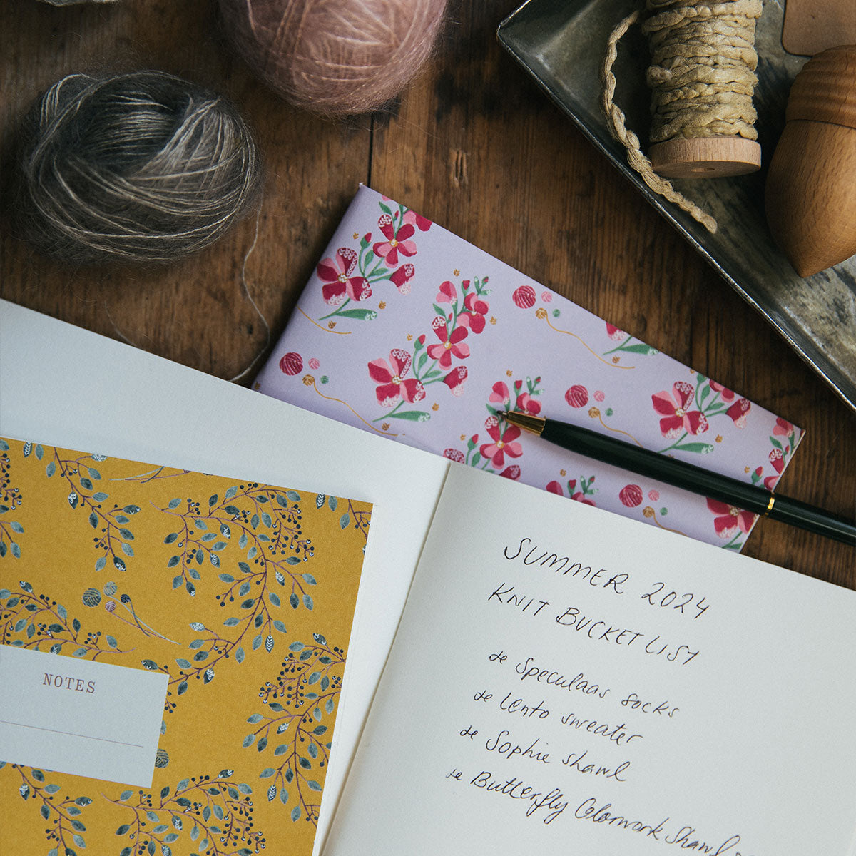 Laine Magazine Laine x Dee Notebooks - Yellow - Extra Image