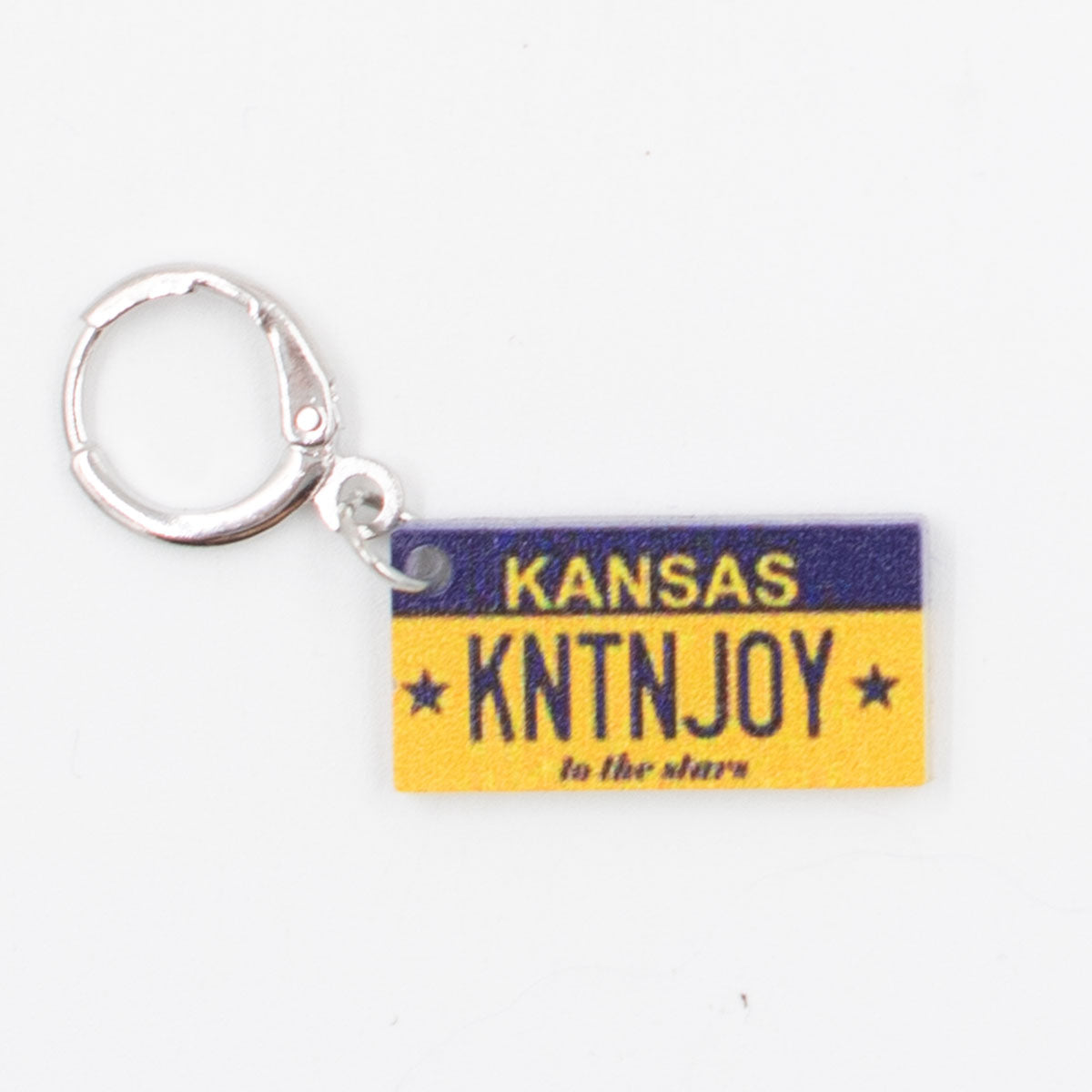 Jimmy Beans Wool State Stitch Markers - Kansas - Extra Image
