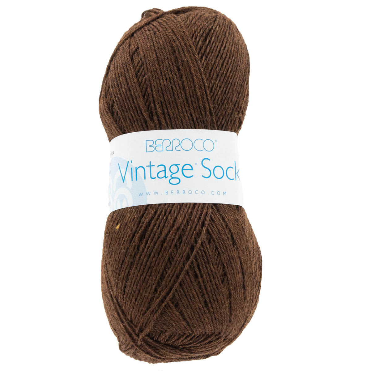 Berroco Vintage Sock Yarn - 12079 Chocolate - Zoom Image
