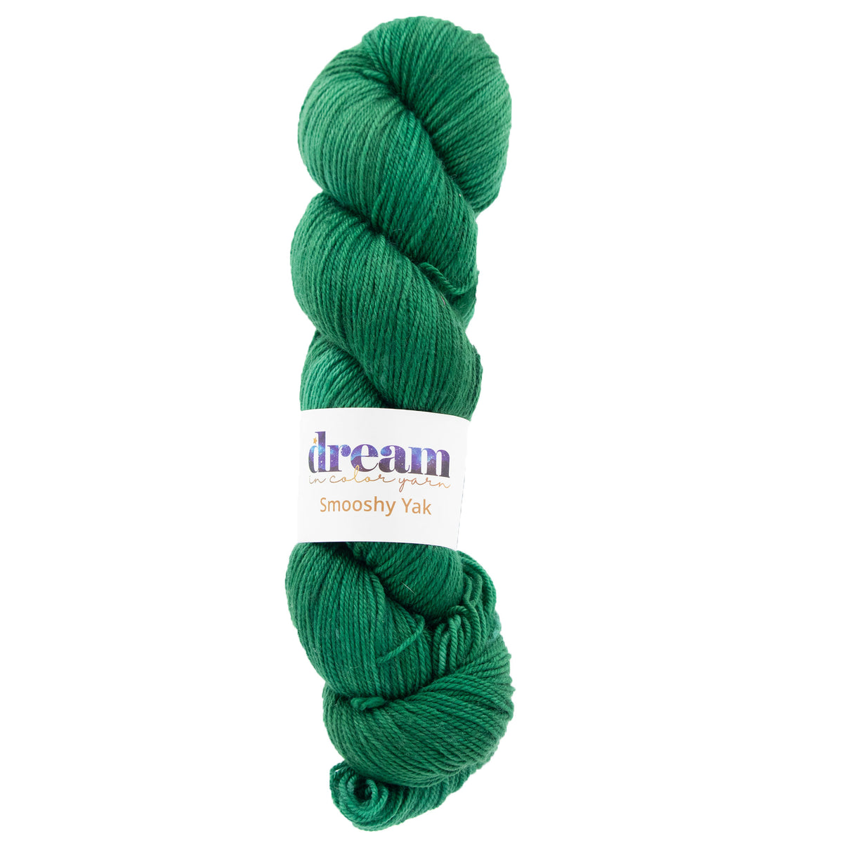 Dream in Color Smooshy Yak Yarn - Green Light - Zoom Image
