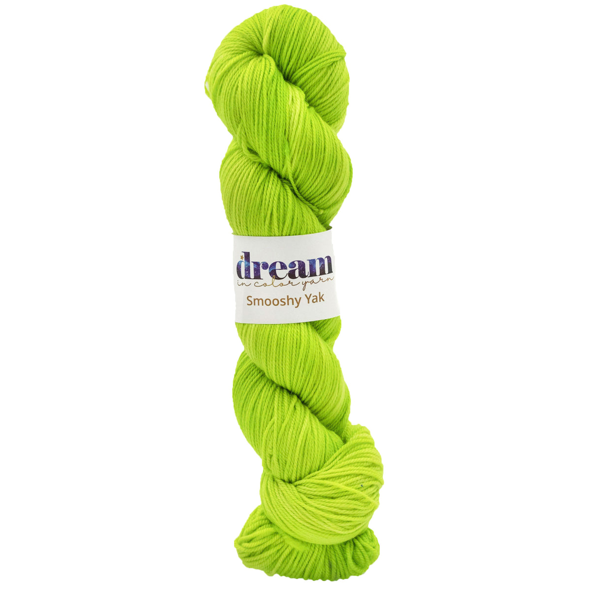 Dream in Color Smooshy Yak Yarn - Pickle Ball - Zoom Image
