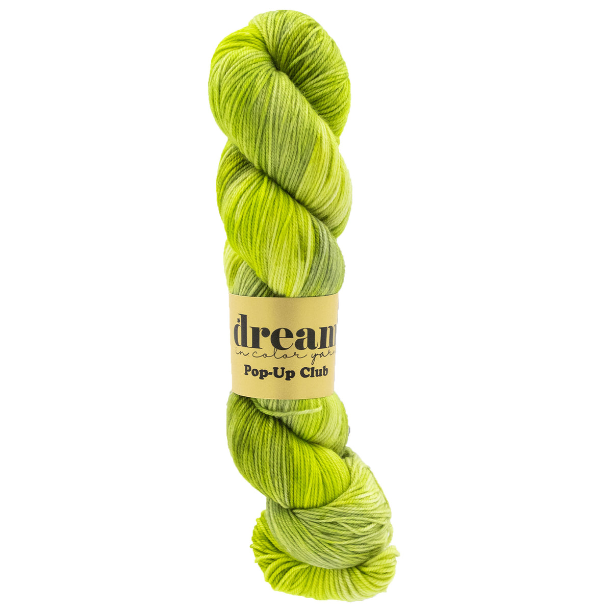 Dream in Color Smooshy Cashmere Yarn - Neon Cream - Zoom Image
