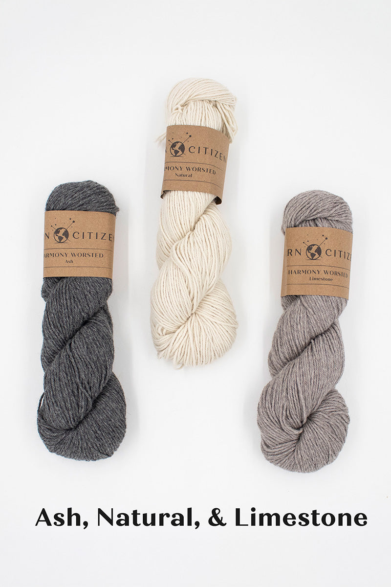 Yarn Citizen Peruvian Knit Shawl Kit - Extra Image