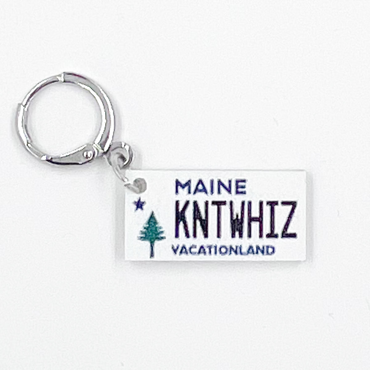 Jimmy Beans Wool State Stitch Markers - Maine - Extra Image
