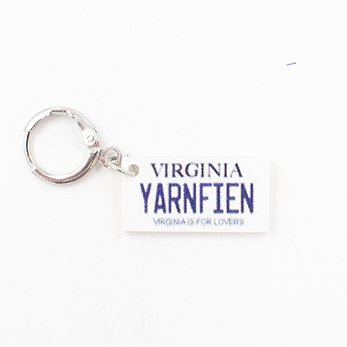 Jimmy Beans Wool State Stitch Markers - Virginia - Zoom Image