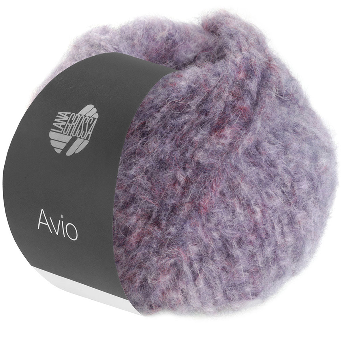 Lana Grossa Avio Yarn - 10 Lilac/Aubergine - Extra Image