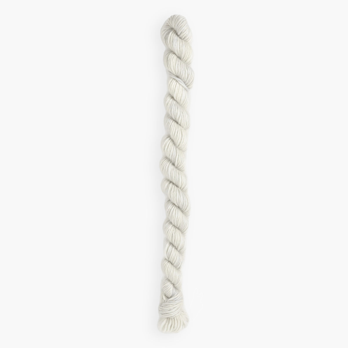 Madelinetosh Unicorn Tails Yarn - Sparkle White - Zoom Image
