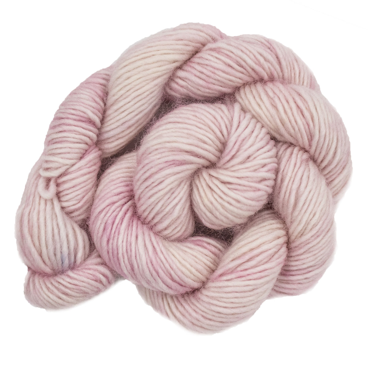 Madelinetosh Unicorn Tails Yarn - Petal Pink - Zoom Image
